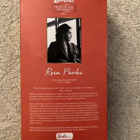Rosa Parks Barbie Doll - Picture 3 of 3